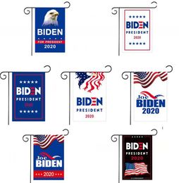 2020 Biden President Flag Garden Supporting Biden Outdoor Yard Flag Decoration 30*45cm Without Flagpole America flag LJJK2103-KN