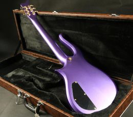 Diamond Series Prince Cloud Metallic Purple Electric Guitar Ash Body, Maple Neck, Gold Truss Rod Cover & Symbol Inlay, Wrap Around Tailpiece