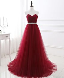 Sweetheart Back Lace Up Exposed Boning A Line Evening Dresses qatar 2024 Party Prom Dresses With Floor Length HY4185