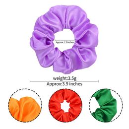 201940Color hot sale women scrunchies fashion girls hair scrunchies designer head bands hair accessories for women hairbands hair bands