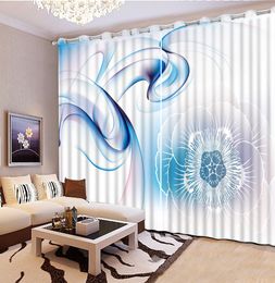 New Shade Fabric Colorful cloud 3D Photo Printing Window Blackout Curtain for Living Room Room Hotel Drapes Home Textiles