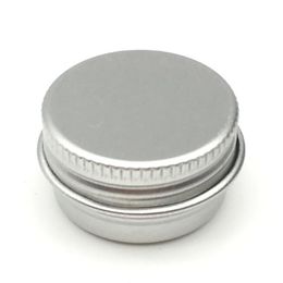 15g aluminium jars cream jars with screw lid,cosmetic case jar,15ml Aluminium tins, Aluminium lip balm container