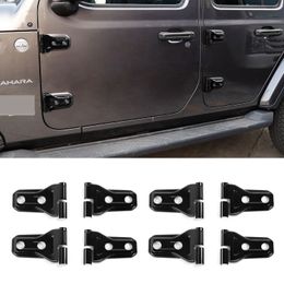 ABS Black Door Hinge 4Door Version Decoraion For Jeep Wrangler JL 2018 Factory Outlet Auto Exterior Accessories