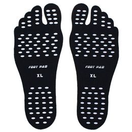 Beach Swim Pool Barefoot Sticker health Shoes Naked Foot Mat Pads Adhesive Anti Slip Invisible Footpads Insulation Protection Men Women