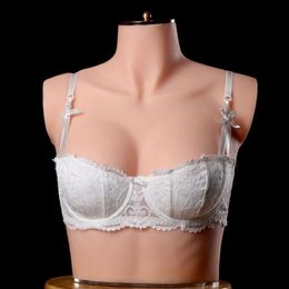 75a b female mannequin body Jewellery bust silicone soft imitation real life model bust model underwear bra display shooting doll d071