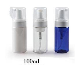 100ML Plastic Foaming Pump Soap Dispenser Bottle Refillable Portable Empty Foaming Hand Soap Suds Dispenser Bottle Travel 3 Colors SN1574