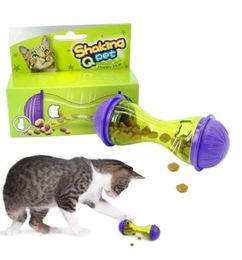 Cat IQ Treat Toy Smarter Interactive Kitten Ball Toys Pet Food Dispenser Puzzle Feeder For Cats Playing Training