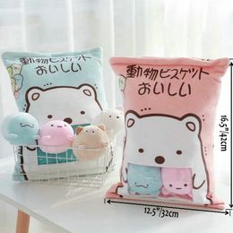 japanese cat plush pillow