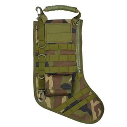 Tactical Molle Christmas Stocking Bag Dump Drop Pouch Utility Storage Bag Combat Hunting Christmas Socks Gift Pack#10