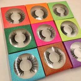 5D Mink Eyelashes Regular Length Hot Lashes Styles Mixed with Square Eyelash Packaging ODM OEM Available FDSHINE