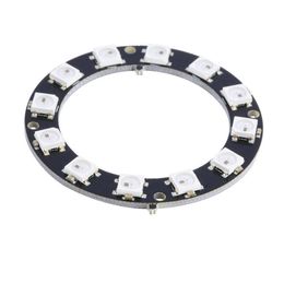 5050 12-Bit RGB LED Ring WS2812 Round Decoration Bulb Perfect For Arduino 15