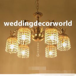 wedding sgate Light candelabro long large chandelier wedding Centrepieces staircase crystal chandelier crystal candle holders lamp