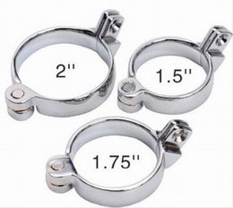 5 sizes for choose metal male chastity device parts BDSM bondage penis lock Cock cage Dedicated Snap Ring sex toys for men
