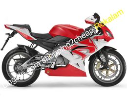 For Aprilia Cowling RS125 R S RS 125 Red White Bodywork Fairings Aftermarket Kit 2006 2007 2008 2009 2010 2011 (Injection molding)