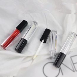 Empty Clear Lip Gloss Tube Frosted Lipgloss Refillable Bottles Containers 2ML Lip Gloss Tubes Packaging Bottle F3832