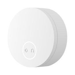 Linptech 110-240V Wireless Doorbell Automatic Generator Mijia APP Music Button CN Plug WiFi Version- White