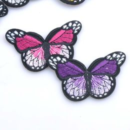 embroidery diy butterfly sew on patch badge embroidered fabric applique