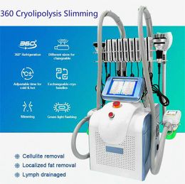 3 Handles Freeze Cryolipolysis Fat Freezing Cryo Shape Vacuum Body Shape Machine 360 Degree Double Chin