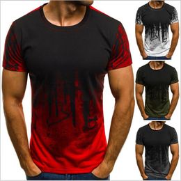 Mens Designer T Shirts Sports Fitness Shirt Camo Slim Tops Print Short Sleeves T-shirts Fashion Summer Polo Hip Hop Men Casual Tee B4177