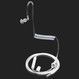 Ear Hook In-Ear Headset Security Super Bass Stereo Noise Isolating Earphones Earpiece Radiation protection Earphone with mic