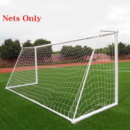 Full Size Football Net For Soccer Goal Post Junior Sports Training 1.8m x 1.2m 3m x 2m Football Net Soccer Net