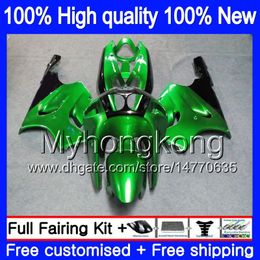 Body For KAWASAKI ZX-7R 1996 1997 1998 1999 2003 Pearl green 203MY.12 ZX-750 ZX 7 R ZX 750 ZX750 ZX 7R ZX7R 96 97 98 99 00 01 02 03 Fairing