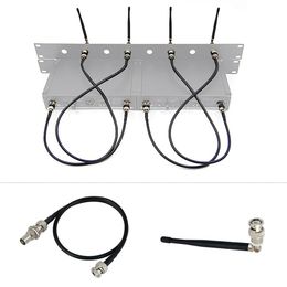 High Qualit New Pair UHF 1/4 Wave BNC Antenna for Wireless Mic 400-900MHz Wireless Mic Antenna