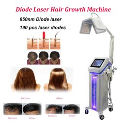 Most Effective LLLT Hair Loss Treatment 650nm Laser Hair Growth Therapy Machine for Hair Regrowth