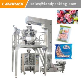 Automatic Granular Quick Freezing Vertical Packing Machine for Shrimp Frozen Food