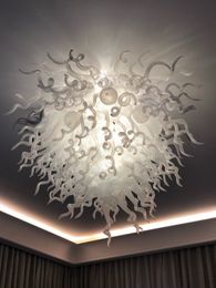 Lights Custom Decorative Blown Murano Class Chandelier Light LED Flush Mount Hotel Restaurant Ceiling Lighting Decoration