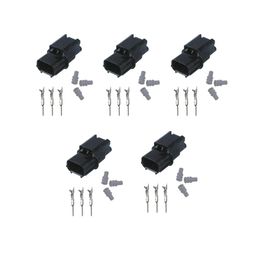 5 Sets 3 Pin Male Waterproof car with end connectors car connector block DJ70310-1-11