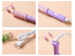 Wholesale-DHL Free shipping Mini Portable Hair Sticks curling irons Electric roll comb curling hair roller hair curlers electric heating rod