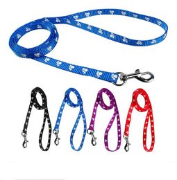 120cm Long High Quality Nylon Dog Pet Leash Lead for Daily Walking 1.0cm 1.5cm 2.0cm 4 Colours SN3234