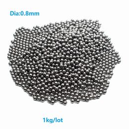 1kg/lot (about 478800pcs) steel ball Dia 0.8mm high-carbon steel balls bearing precision G100