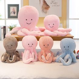 25cm-60cm Octopus Plush Toy Lovely Simulation Sea Animals Doll Baby Soft tentacles Animal Home Accessories Cute Doll Children Gifts
