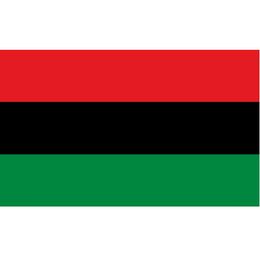 90x150cm Black Liberation Unia Pan African Afro American Flag 3x5 ft Custom Africa US Banner Flags Red Back Green with Two Grommets