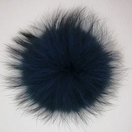 Top Quality fur pom raccoon for accessories detachable beanie pompom ball hat many Colours fast express delivery