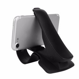 Freeshipping Universal Multi-functional HUD Design Cradle Car Dashboard Mount Holder Stand Clip Smartphone Car Holder for Cell Phone GPS