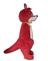 2019 Factory hot sale Kangaroo Mascot Costume Adult size Christmas Halloween party carnival Cartoon Costumes Fast free shipping