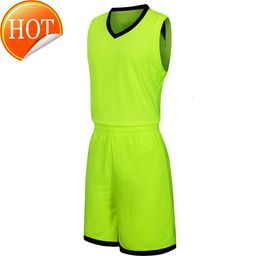 2019 New Blank Basketball jerseys printed logo Mens size S-XXL cheap price fast shipping good quality ApplGreen AG003A1