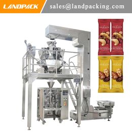 Full Automatic Vertical Granule Machine For Coffee Beans Peanut Cashew Nut Vffs Equipment Precision Weighing