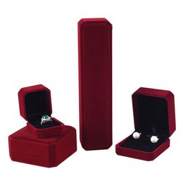 Square Jewellery Box Set Wedding Jewellery Earring Ring Necklace Bracelet Holder Storage Cases Gift Packing Box