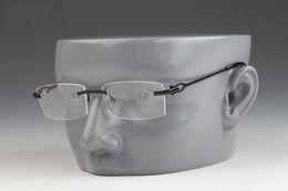 2021 Fashion With Glasses Eyeglass Designer Frames Sun Sunglasses Glasses Legs Metal Rimless Box Brand Optical Case Red Frame Osggj