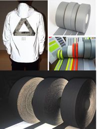 5CM*5M High Light Reflective Traffic Signal Warning Tape Reflective Strip Of Garment Accessories