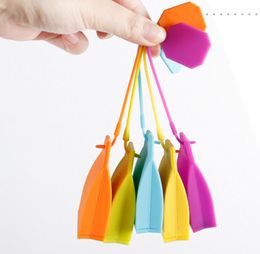 New Bag Shaped Tea Infuser Popular Bag Style Silicone Tea Strainer Herbal Spice Philtre Diffuser Kitchen Home slimming tea Infusers Free ship