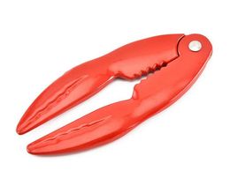 Red Seafood Crab Cracker Seafood Tool Lobster Cracker Seafood Pliers Lobster Clips Kitchen Gadgets New Arrivel SN185