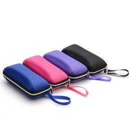 Colorful Pattern Portable Hand Rope Lanyard Storage Box Holder Stash Case For Herb Tobacco Grinder Bong Lighter Smoking Tool