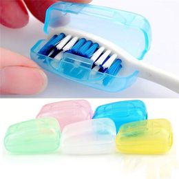Plastic Toothbrush Head Cover Case Holder Dust-Proof Cap Toothbrush Protector for Daily and Travel Use as Gift