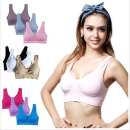 Bras Sports Genie Bras Workout Fitness Yoga Vest Sleep Push Up Bras Seamless Elastic Crop Tops Adjustment Fashion Sexy Women Underwear B4941