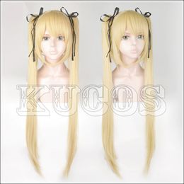 Dead Or Alive Marie Rose Cosplay Hair Wig 2 Clips On Ponytail